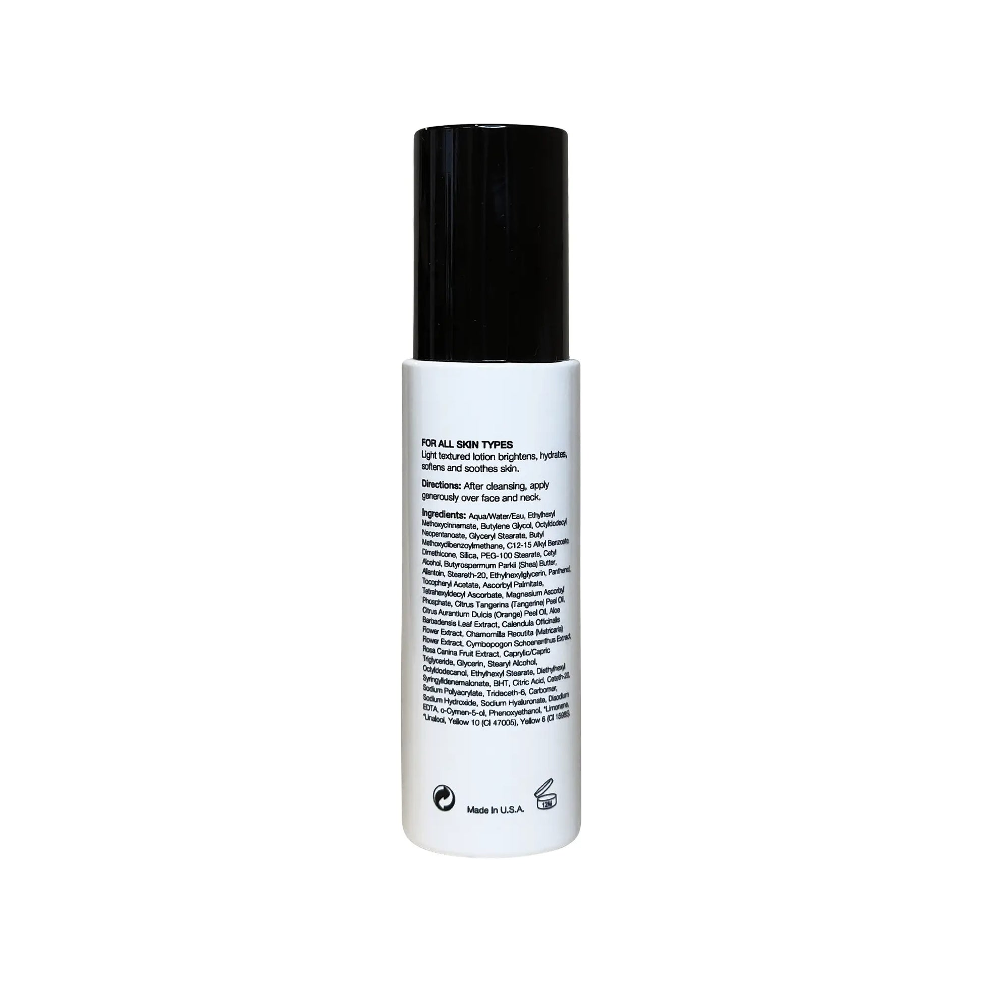 Vitamin C Lotion back